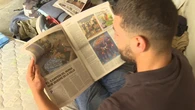 Ishak Ben Smailim, un campeón del mundo que vive en las calles de Pamplona