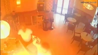 Se niegan a ponerle mayonesa y prende fuego a una cafetería en Los Palacios: un detenido y daños cuantificados en miles de euros