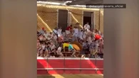 Vídeo: Un toro salta a la grada durante un festejo en Cadreita y deja dos heridos