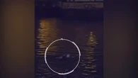 El momento en el que un narco se tira al agua cuando es interceptado por los agentes en una nueva operación antidroga