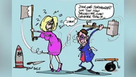 La bofetada de Brigitte a Macron, según la viñeta gráfica