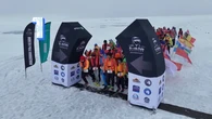 Maratón sobre hielo en el Polo Norte: kilómetros de mar congelado y temperaturas bajo cero