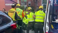 Un hombre salta desde un tercer piso para huir de un incendio y acaba en estado crítico