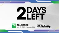 The countdown’s almost over: 2 days until TechCrunch All Stage 2025 kicks off in Boston