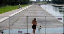 Trump says Reflecting Pool has been drained for repairs