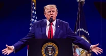 Trump touts American "golden age", attacks communism in July 4th speech