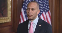 Jeffries names surprise GOP ally during shutdown: "Three words — Marjorie Taylor Greene"