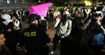DOJ says it's investigating "violent riots" at UC Berkeley Turning Point USA event