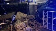 Alleged drink-driver crashes into hotel wall in Adelaide