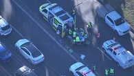 Road shut down after woman hit by car in south-west Sydney