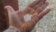 Golf-ball-sized hail slams Bendigo as Victoria hit by wild weather