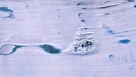 Lake bigger than Sydney Harbour drains under Antarctic ice
