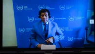 Strongman ex-leader wins landslide vote - while on trial at the Hague