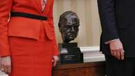 Donald Trump returns bust of Winston Churchill to Oval Office