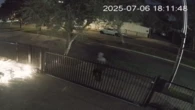 CCTV shows brazen assault on innocent woman and child
