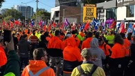 Streets blocked as second day of CFMEU protests erupt