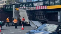 Infamous Melbourne bridge claims another truck in crash