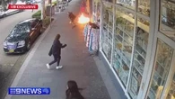 Man allegedly sets fire to NSW Central Coast shop with family inside
