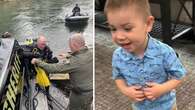 Diver finds body of missing toddler in freezing river