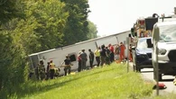 New York tour bus crashes on highway, killing multiple people