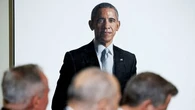 Trump moves Obama, Bush portraits to hidden stairwell