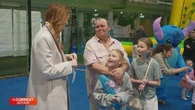 Young girl gifted special early birthday party after mum's tragic diagnosis