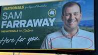 Nazi symbols graffitied on Nationals politician's billboard