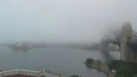 Warning of flight delays at Sydney airport as thick fog covers city