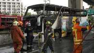 Thai police arrest driver after school bus fire kills 23