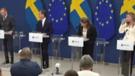 Swedish health minister collapses during media conference