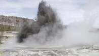 Blast of rock and water sends visitors fleeing at famous national Park