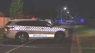 Crime scene established after stabbing outside Melbourne home