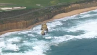 Man rescued after falling from cliff near Victorian tourism hotspot