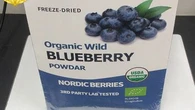 Meth worth $8 million found in blueberry power packaging at airport