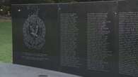 Man behind bars after 'odious' attack on police memorial