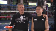 Teen boxer on a mission to follow in the footsteps of his world title-holding dad
