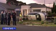 Close call for sleeping kids as stolen car smashes into home