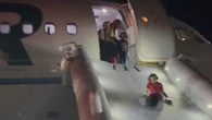 Person dies after being hit by plane that was taking off from US airport
