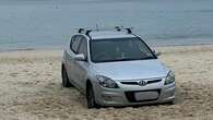 Mystery as car found on Sydney's Balmoral beach