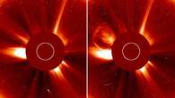 Halloween comet's final moments captured by SOHO spacecraft