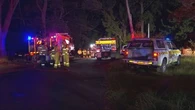 Two children missing after horror house fire