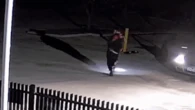 Boogie burglar dances like nobody's watching before break-in