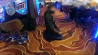 Police make dramatic casino arrest after reports of 'gun' pointed at car
