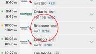 Millions of people will be tracking this one flight to Brisbane