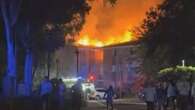 Firefighters injured in blaze that gutted Sydney unit block