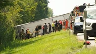 Five killed, dozens injured after tour bus crashes en route from Niagara Falls