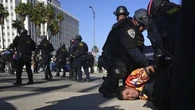Los Angeles mayor imposes curfew on downtown area