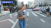 Aussie reporter caught in crossfire of violent protests