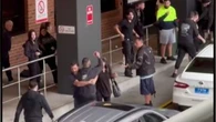 Fight erupts outside busy Sydney hospital