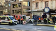 Four injured after truck's concrete pump explodes